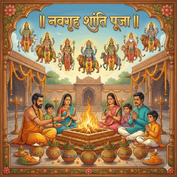 Navagraha Shanti Puja – Complete Planetary Peace & Protection