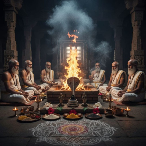 Rahu Shanti Puja – for illusions, confusion, addictions