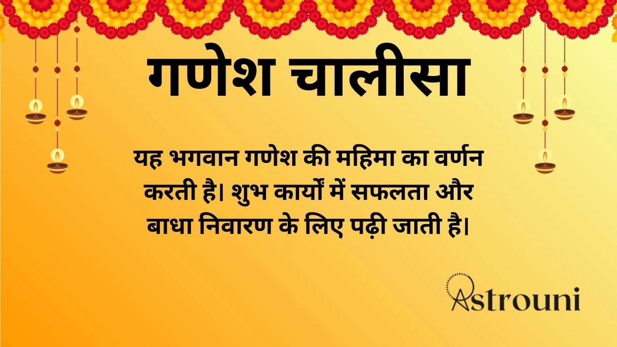 Ganesh Chalisa