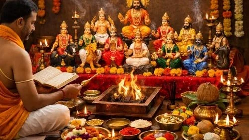 Navgrah Shanti Puja (नवग्रह शांति पूजा)