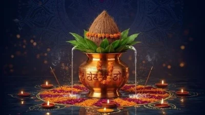 Kalash sthapna puja (कलश स्थापना/घट स्थापना पूजा)