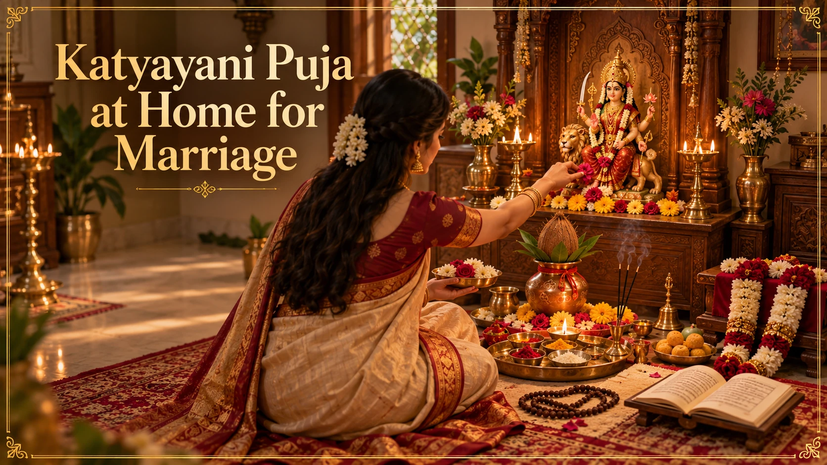 How to Perform Katyayani Puja at Home for Marriage: Complete Puja Vidhi